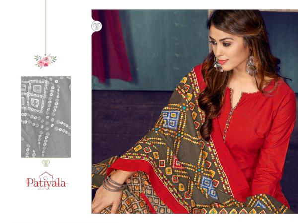 Ganesha Patiyala Vol-30 Cotton Designer Patiyala Printed suit